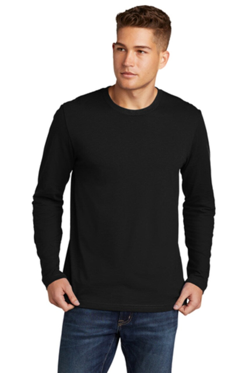 100% Cotton Long Sleeve Crew Neck T-Shirt - 4 Pack - Brando - Basic Clothing for Men
