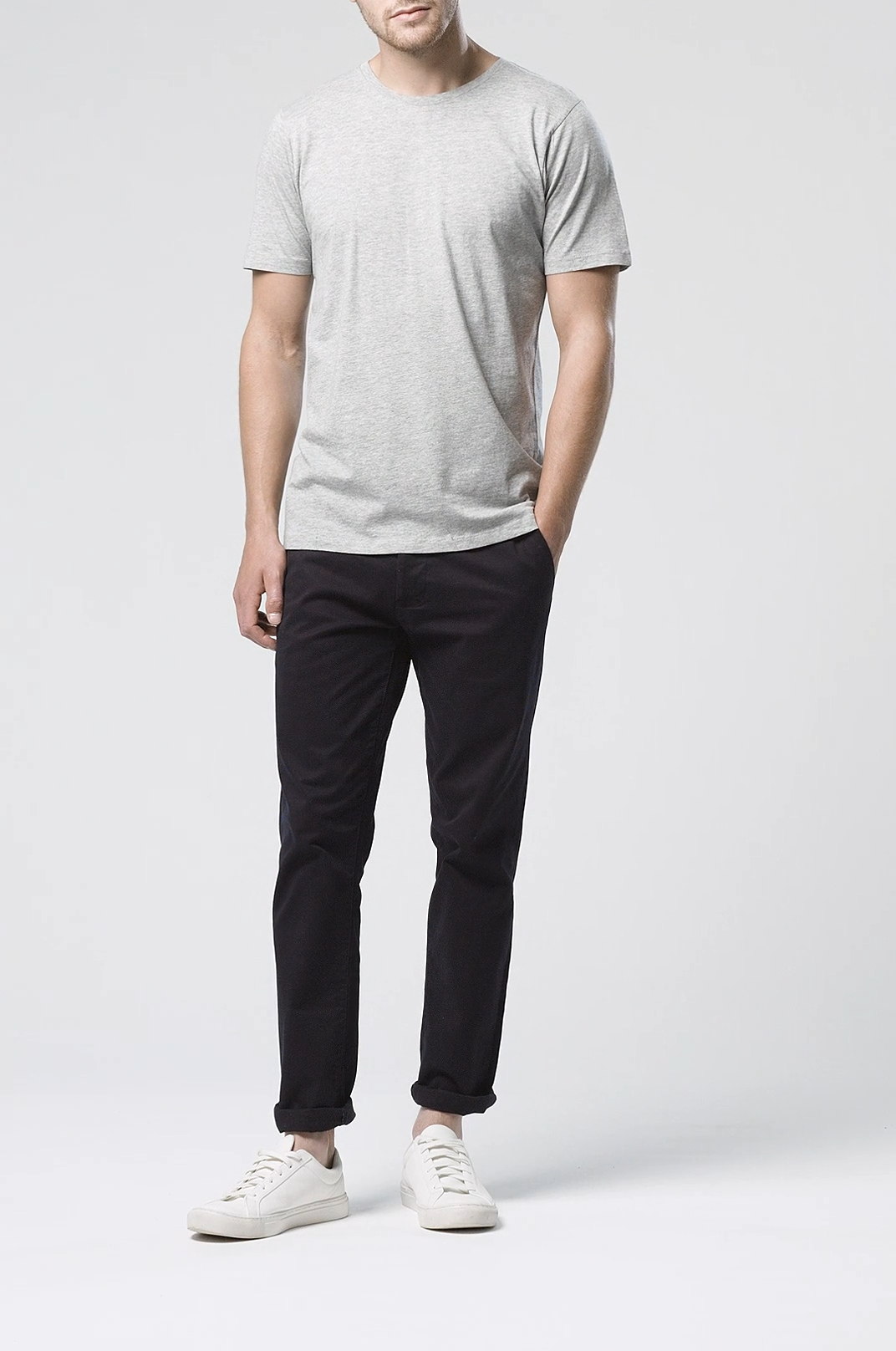 minta Regular Fit Essential Crew Neck Cotton 100% T-Shirt