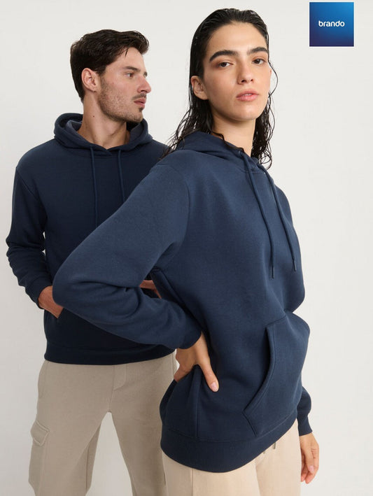 "Unisex Oversized Hoodie: Comfort & Style for Everyone"- Navy-2 PC'S - Brando -  Basic Clothing for Men