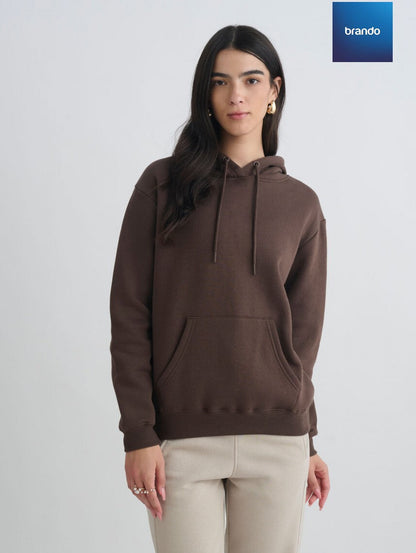 "Unisex Oversized Hoodie: Comfort & Style for Everyone" - Brown - 2 PC'S - Brando -  Basic Clothing for Men