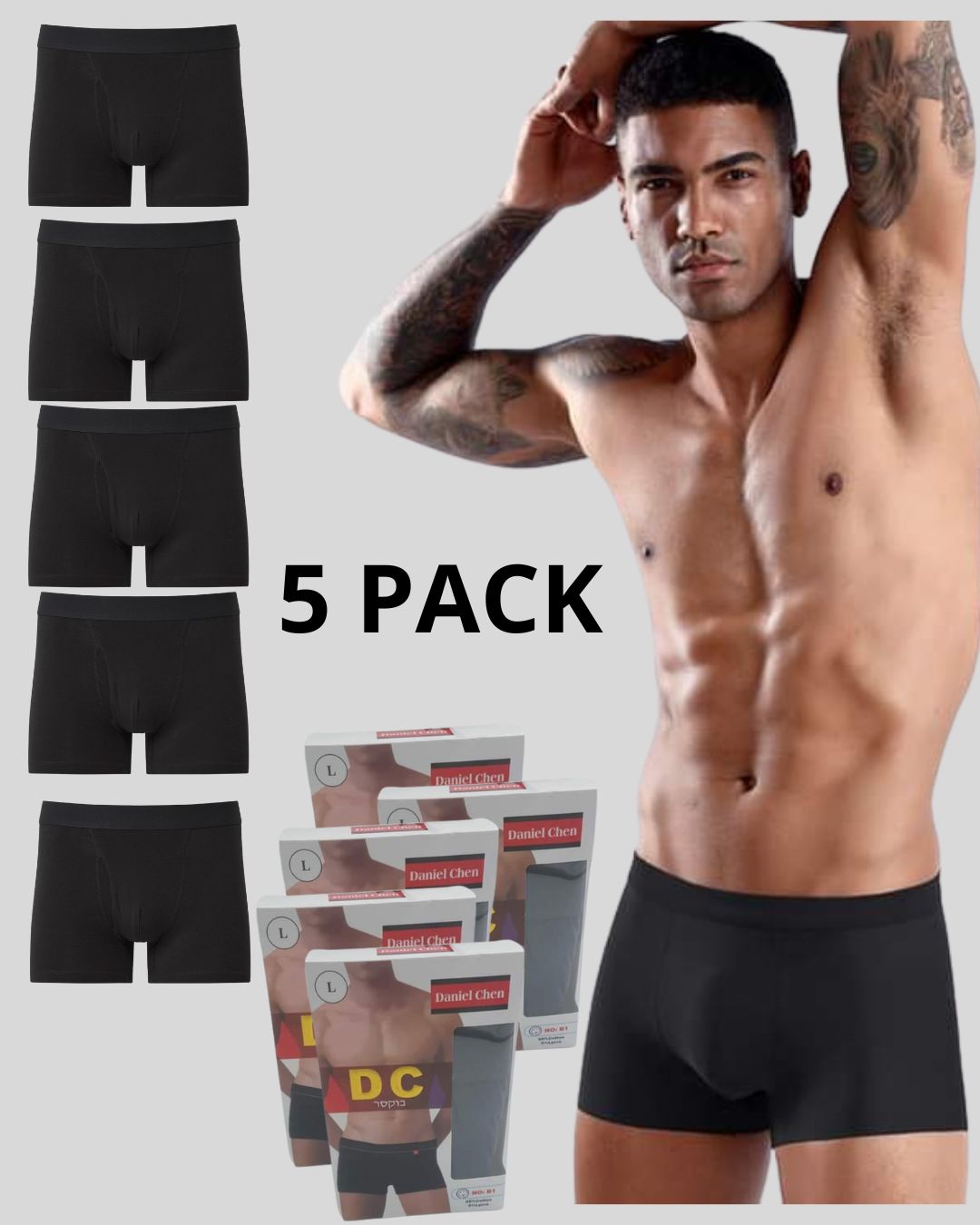5-Pack Boxer Briefs