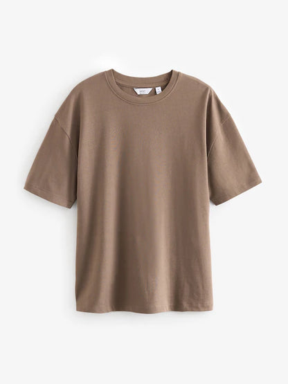 Black Relaxed Fit Heavyweight T-Shirts 3 Pack