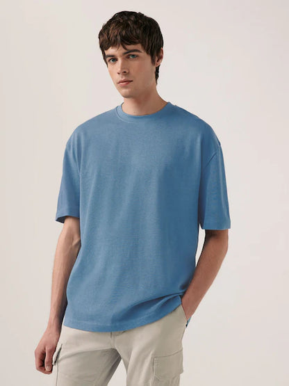 Black Relaxed Fit Heavyweight T-Shirts 3 Pack